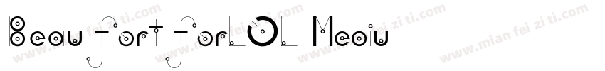 BeaufortforLOL Mediu字体转换